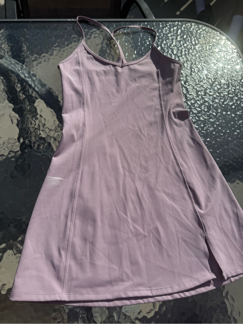 TNA Lilac Racerback Tank Top